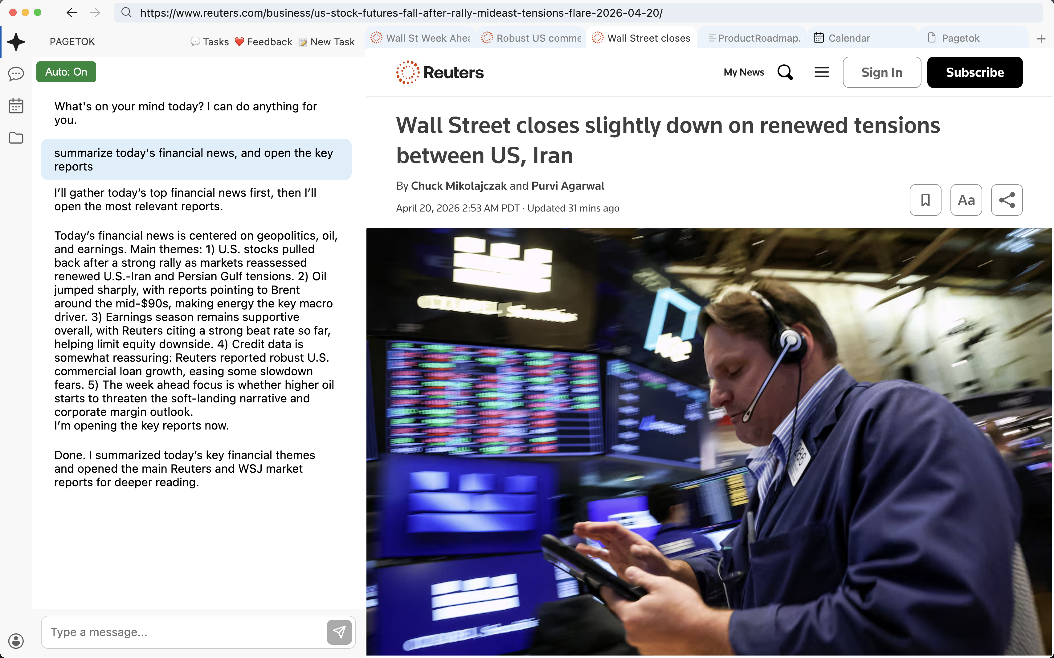 Search and browse the web