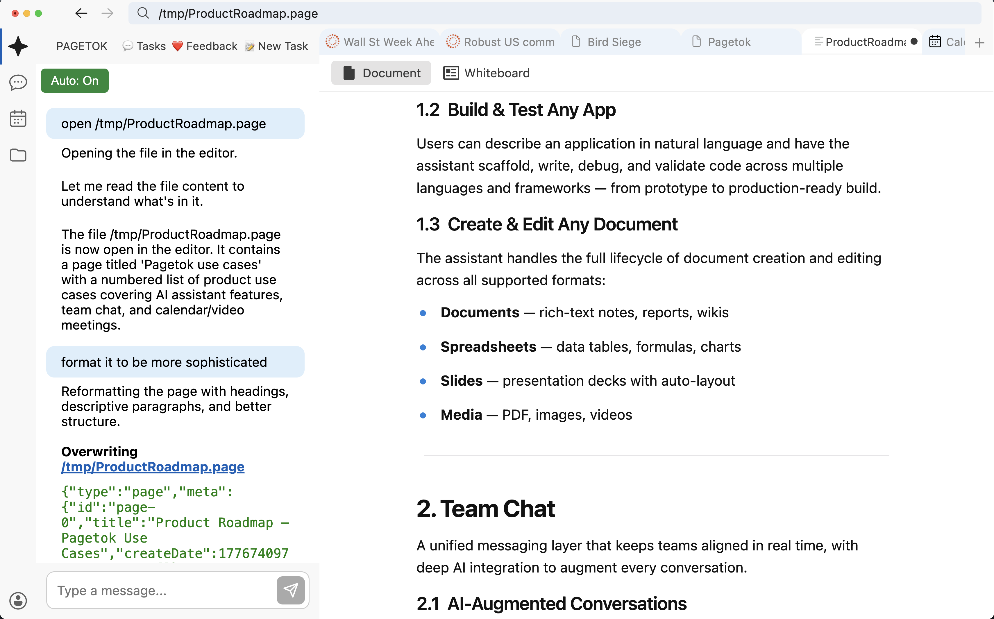 Create and open any files